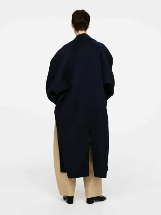 Oversized Wool-Blend Coat