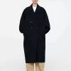 Oversized Wool-Blend Coat