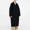 Oversized Wool-Blend Coat