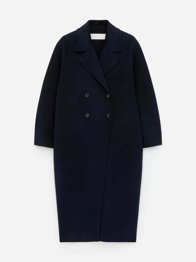 Oversized Wool-Blend Coat