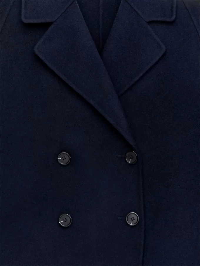 Oversized Wool-Blend Coat