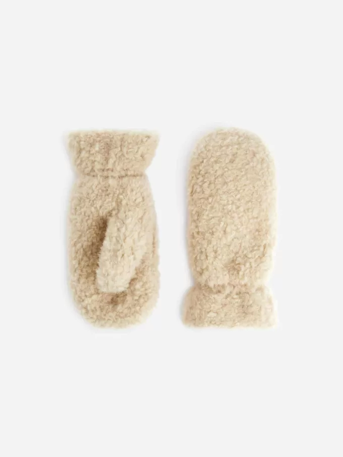 Padded Pile Mittens
