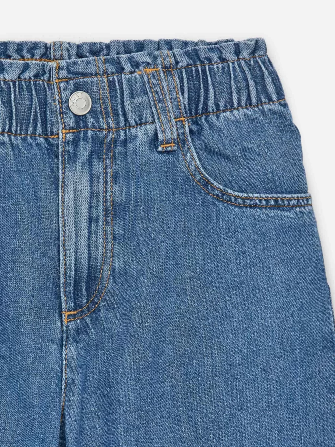 Paperbag Denim Trousers