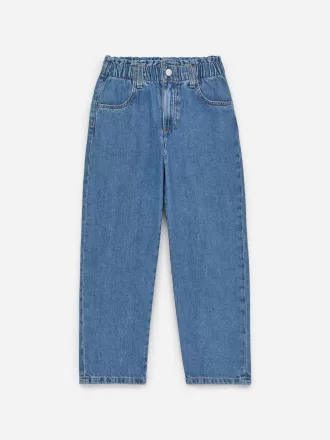 Paperbag Denim Trousers