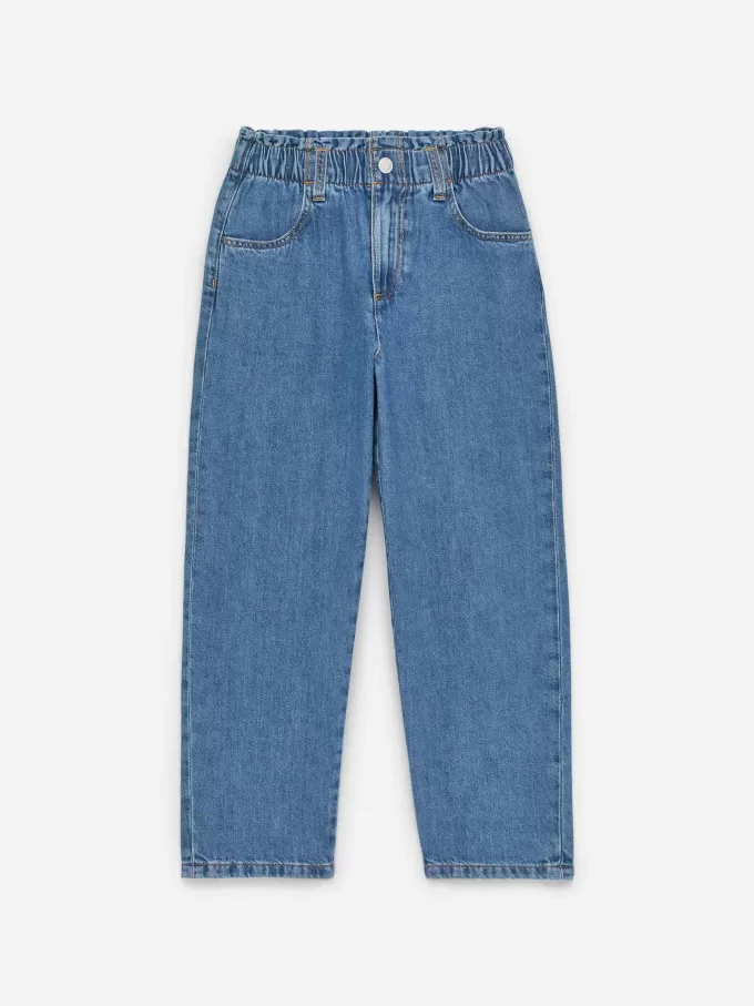 Paperbag Denim Trousers