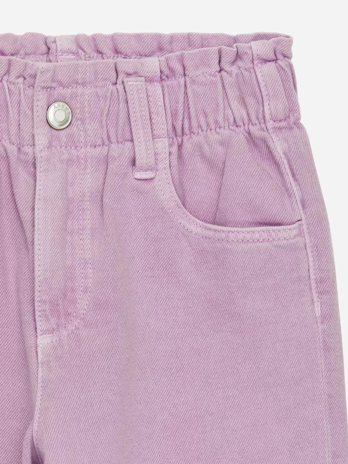 Paperbag Denim Trousers