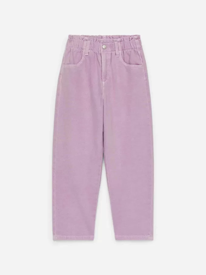 Paperbag Denim Trousers