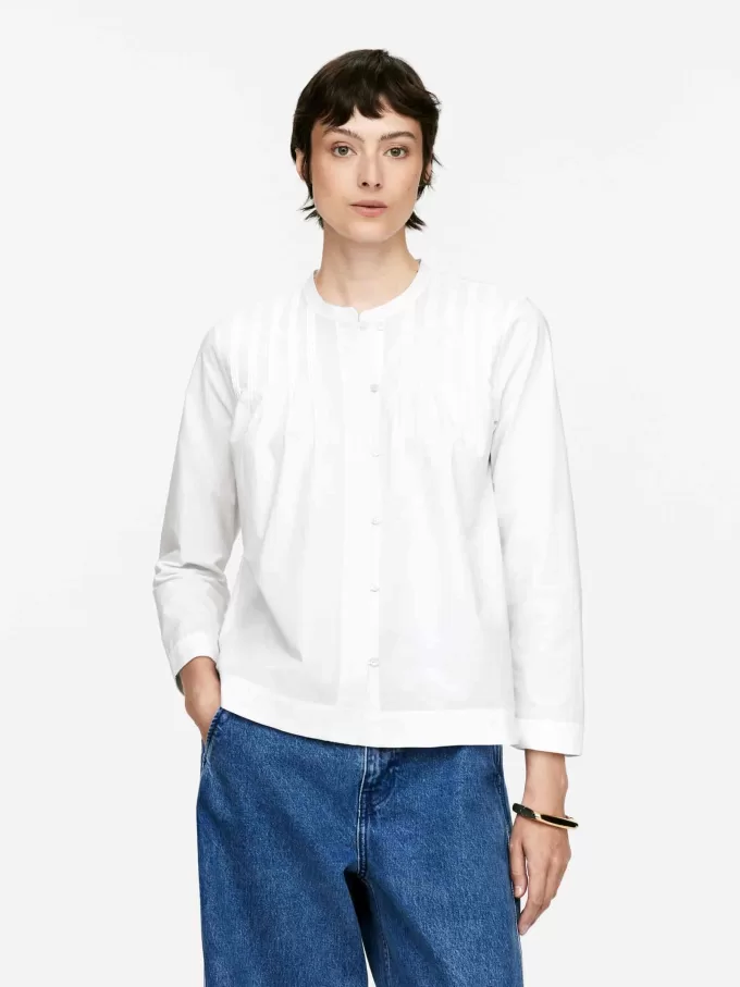 Pintuck Blouse