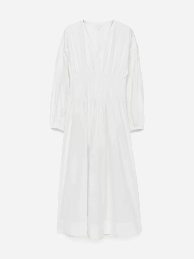 Pintuck Dress