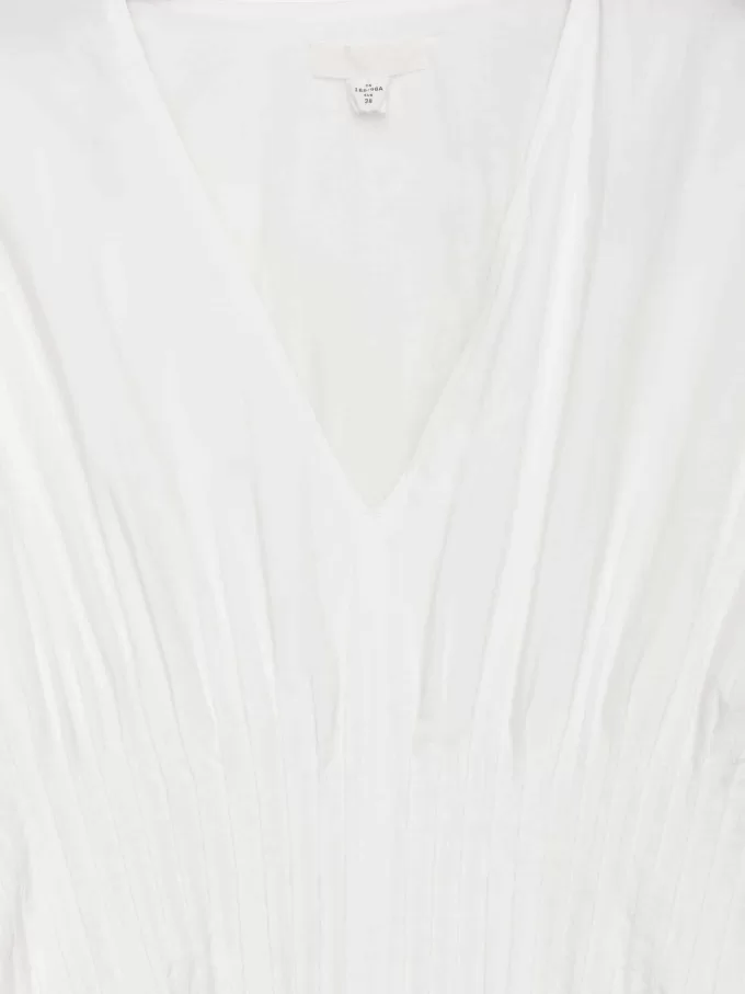 Pintuck Dress
