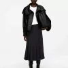 Pleated Wool-Blend Skirt Pleated Wool-Blend Skirt