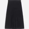 Pleated Wool-Blend Skirt Pleated Wool-Blend Skirt