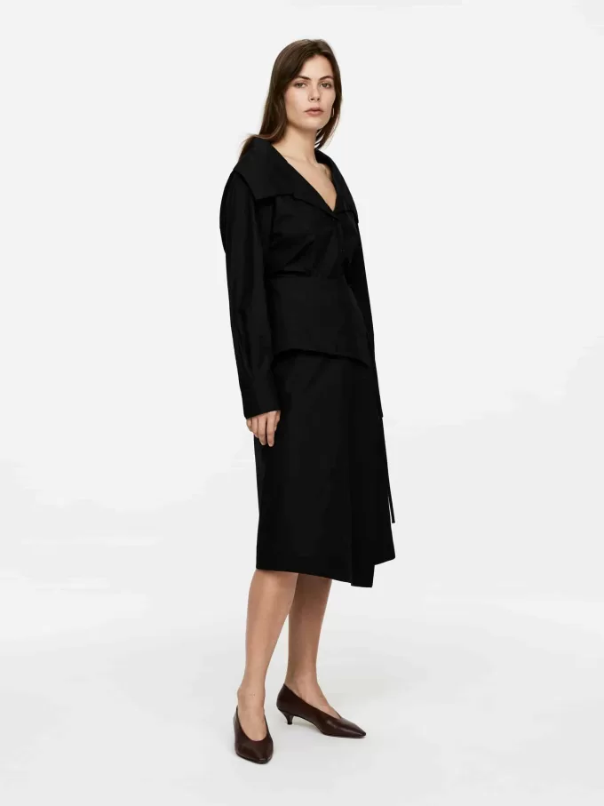Poplin Wrap Skirt Poplin Wrap Skirt