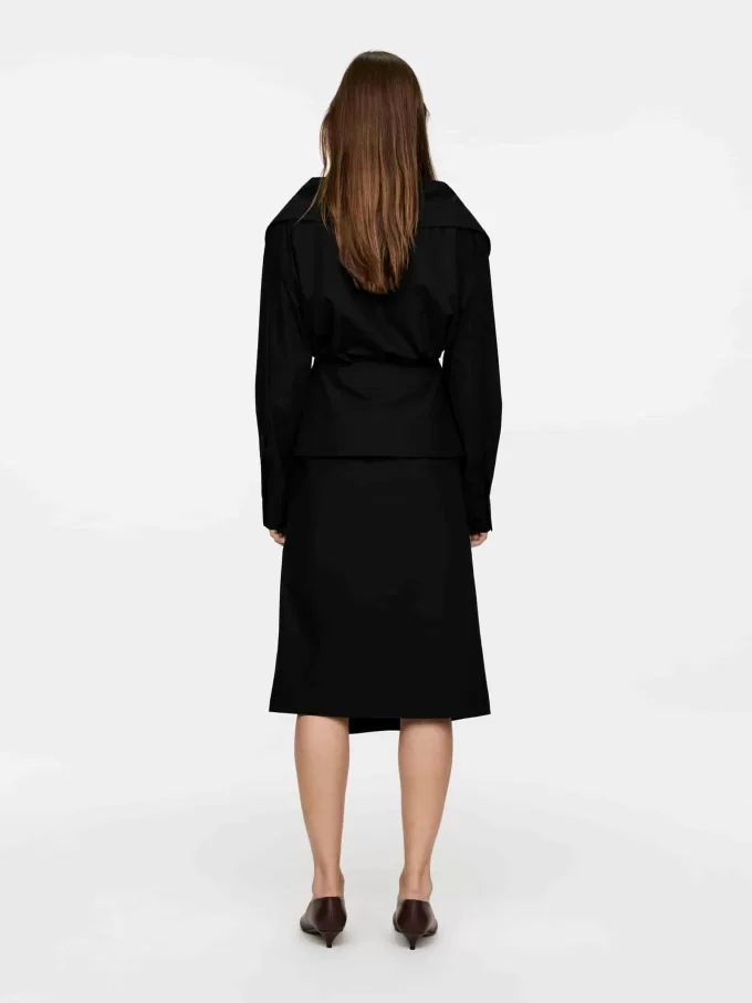 Poplin Wrap Skirt Poplin Wrap Skirt