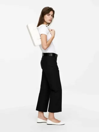 Press-Crease Cotton Trousers