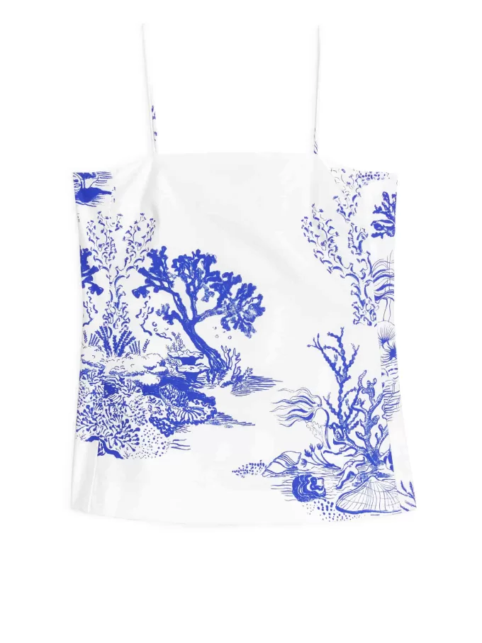 Print Strap Top