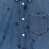 Printed Denim Shirt