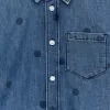 Printed Denim Shirt