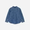 Printed Denim Shirt