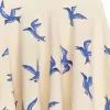 Printed Jersey Skirt