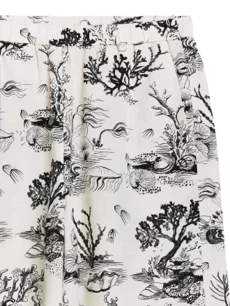 Printed Pull-On Shorts