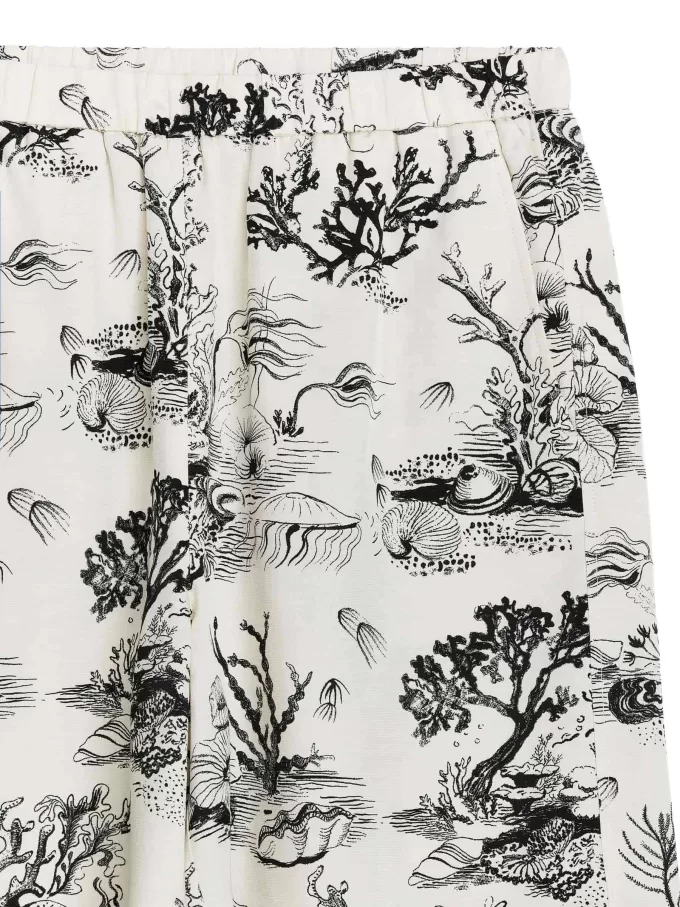Printed Pull-On Shorts