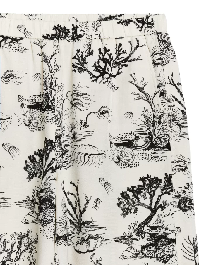 Printed Pull-On Shorts