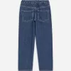 Pull-On Denim Trousers