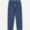 Pull-On Denim Trousers