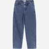 Pull-On Denim Trousers