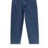 Pull-On Denim Trousers