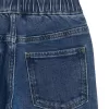 Pull-On Denim Trousers