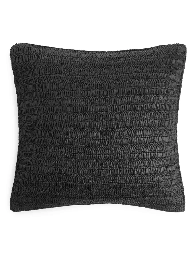 Raffia Straw Cushion Cover 50 x 50