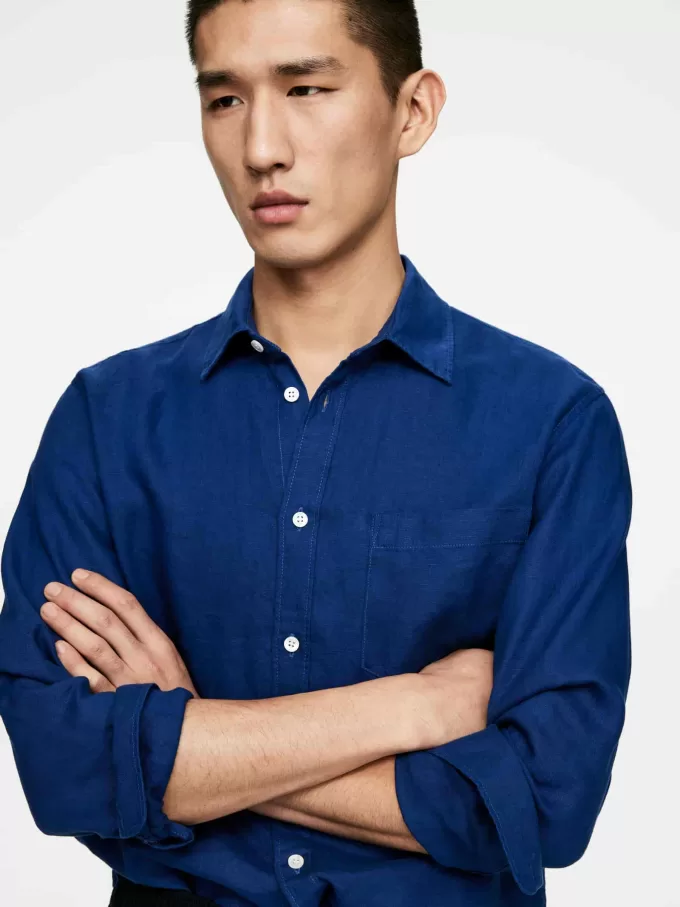 Regular-Fit Linen Shirt Regular-Fit Linen Shirt