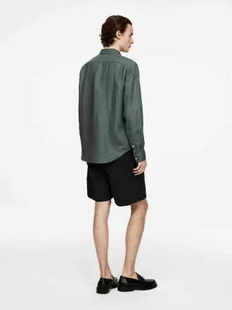 Regular-Fit Linen Shirt