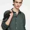 Regular-Fit Linen Shirt