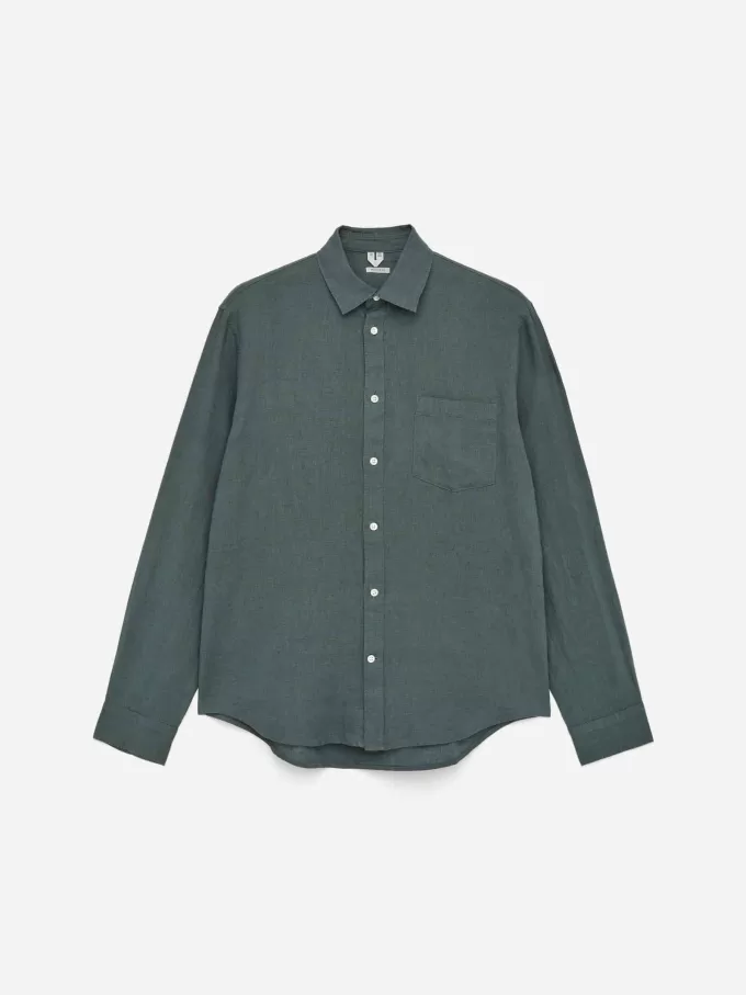 Regular-Fit Linen Shirt