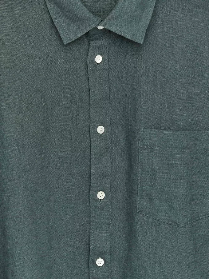 Regular-Fit Linen Shirt