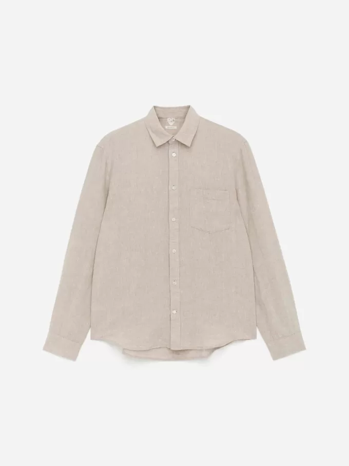 Regular-Fit Linen Shirt