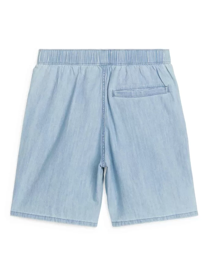 Relaxed Denim Shorts