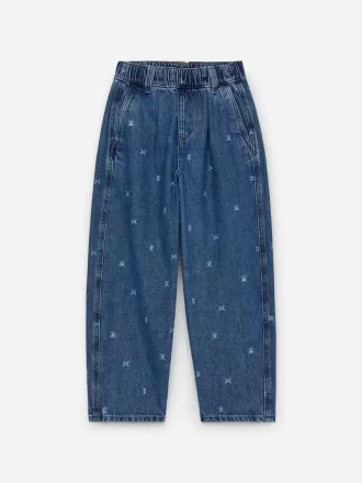 Relaxed Denim Trousers
