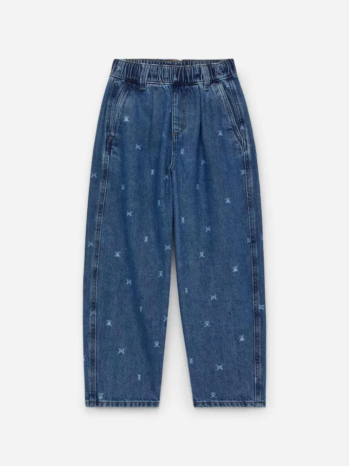 Relaxed Denim Trousers