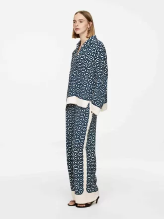 Relaxed Printed Trousers