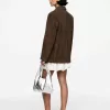 Relaxed Suede Blazer