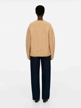 Relaxed Wool-Alpaca Jumper