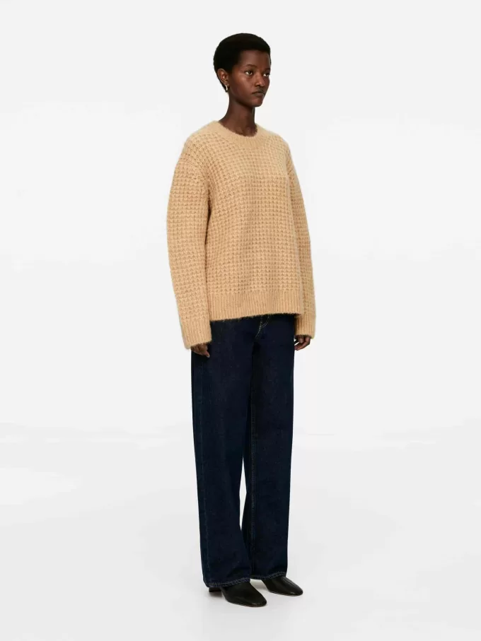 Relaxed Wool-Alpaca Jumper
