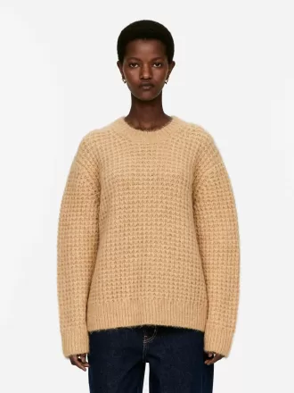 Relaxed Wool-Alpaca Jumper