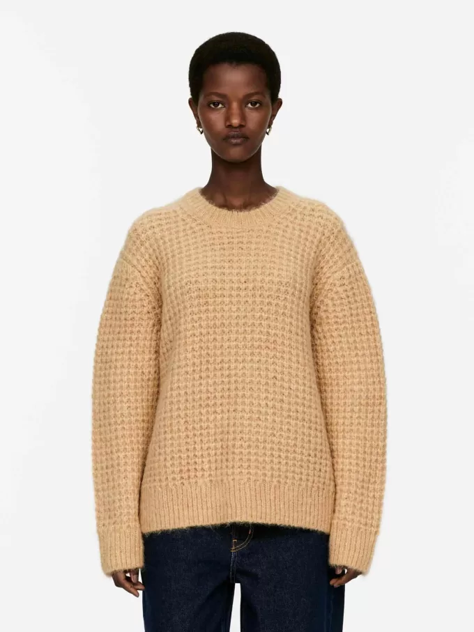Relaxed Wool-Alpaca Jumper