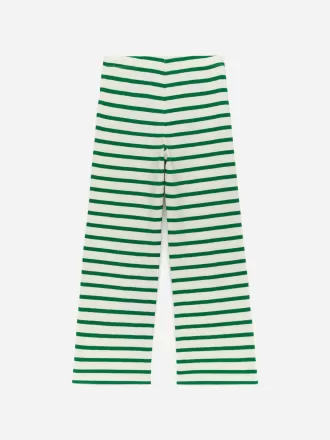 Rib Cotton Trousers