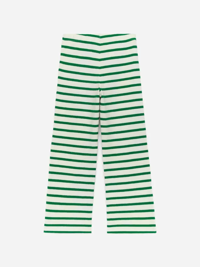 Rib Cotton Trousers